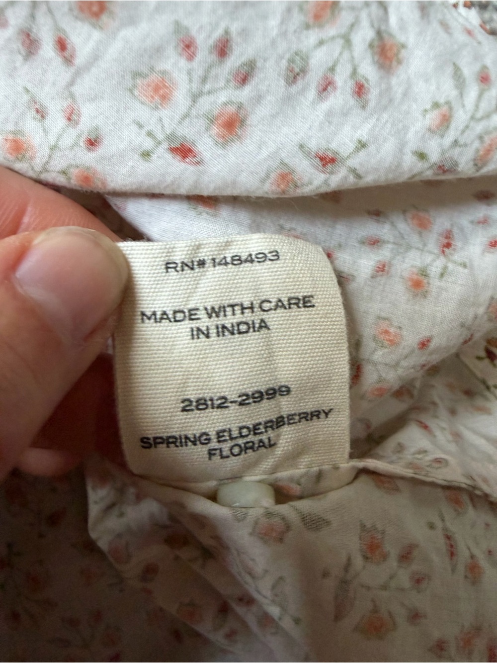Doen Jocelina Dress in Spring Elderberry floral - Picture 10 of 12